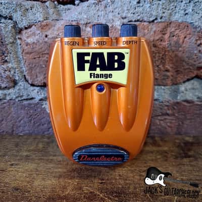 Danelectro FAB Flange Pedal *USED* (2000s - Orange) image 1