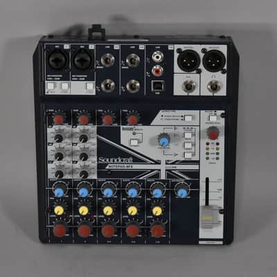 Soundcraft Notepad-8FX 8-Channel Analog Mixer w/USB I/O image 2