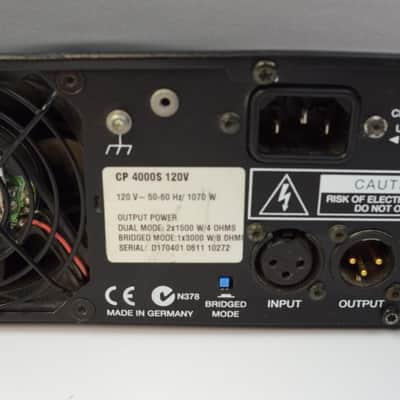 Electro-Voice CP4000S 2100 Watts Per Channel Class-H Power Amp