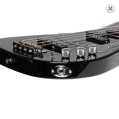 Stagg Silveray Series SVY P-FUNK BLK: A Sleek Descent into Bass Reverberations image 12