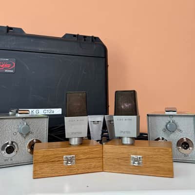 AKG C 12 A PAIR Norelco Branded image 2