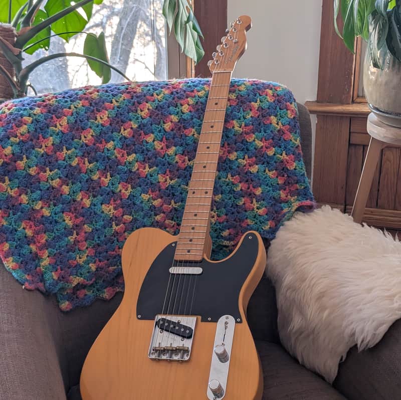 Fender Vintera '50s Telecaster Modified with Maple Fretboard 2019 - Butterscotch Blonde image 1
