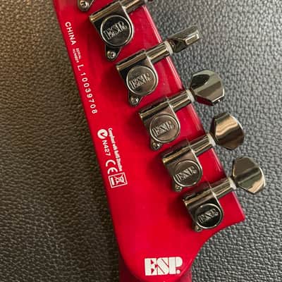 ESP LTD MH-327 2021 - See Thru Red 27 frets image 4