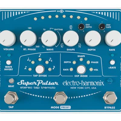 Electro-Harmonix Super Pulsar Advanced Tremolo Pedal [USED] image 1