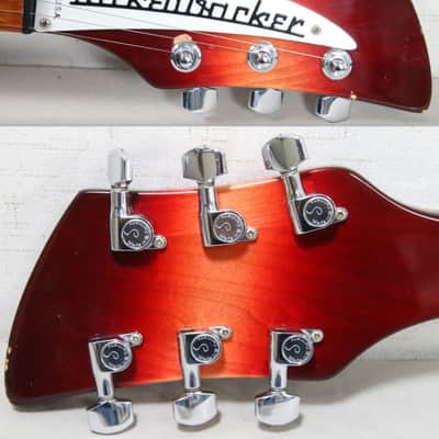 1989 Rickenbacker Model 350 FireGlo Semi Hollow Electric Guitar CLEAN! MUST SEE image 7