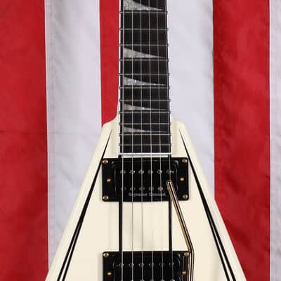 Jackson Pro Series RR3 Rhoads - Ivory with Black Pinstripes image 4