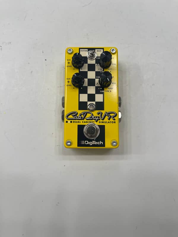Digitech CabDryVr Dual Cabinet Simulator Emulator Guitar Effect Pedal image 1