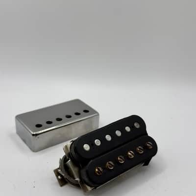 Gibson T Top Tim Shaw Humbucker Pickup Chrome Cover 1978 - Black image 1