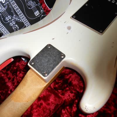 Fender Road Worn 2009-2015 - Olympic White w/ Custom Shop Ancho Poblano hand-wound pickups & CS case image 16