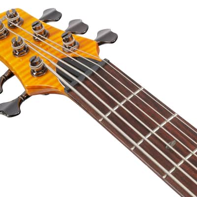 Ibanez Gerald Veasley Signature 6 String Electric Bass - Amber (GVB36AM) image 6