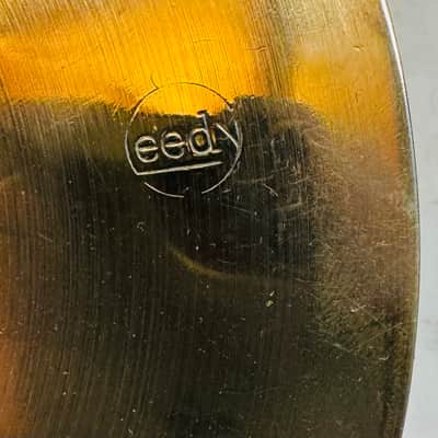 Vintage 1928 Leedy Bass Drum Pedal w/Leedy Brass Cymbal & Striker image 11