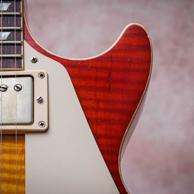 GIBSON USA Custom Shop '58 Les Paul Standard Reissue Aged "Cherry Sunburst + Rosewood" (2012) image 8