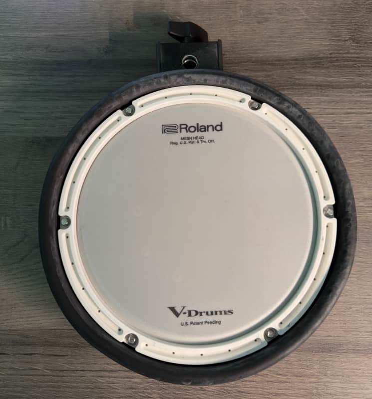 Roland PDX-8 V-Drum 10" Dual-Trigger Mesh Snare Drum Pad 2006 - Present - Black image 1