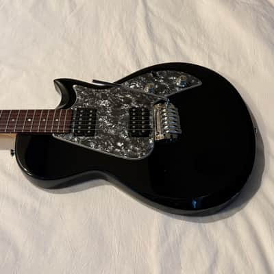 2010 Taylor SB1 Classic HH Tremolo Electric Guitar - Made in USA - Black - Free Pro Setup image 5