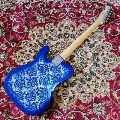 *NEW IN BOX* 2026 Fender Japan Limited Edition Indigo Paisley Telecaster, Fender Flagship Tokyo Store Exclusive Color, MIJ JD26 image 13