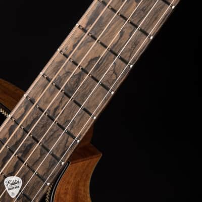 2025 - Bourgeois 00-12c Coupe Black Top - Italian Spruce & Sinker Mahogany image 9