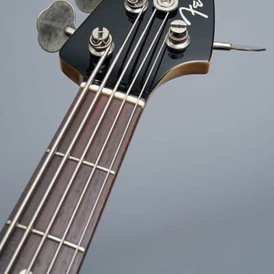 Fender Japan AJB-V Aerodyne Jazz Bass MIJ 2011 - Black image 9