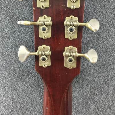Yamaha FG-180 Red Label Vintage 1966-1971 Natural Made in Japan Acoustic Guitar Spruce Top Mahogany image 10