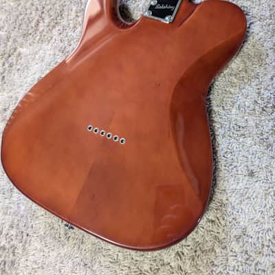 Electric Guitar Soloking MT-1 Fm Artisan With Roasted Flame Neck In Honeyburst Nafiri Special Run Jescar image 5