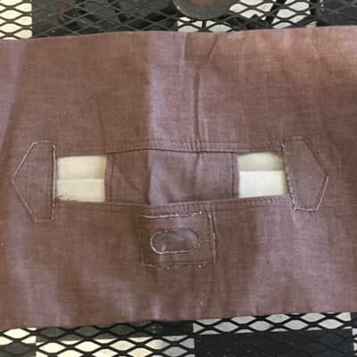 Unknown Vintage Cloth Combo Cover 60’s Brown image 1