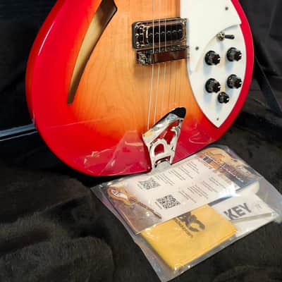 Rickenbacker 330 Fireglo Semi-Hollow Guitar, RW FB, w/HSC 2026 image 5