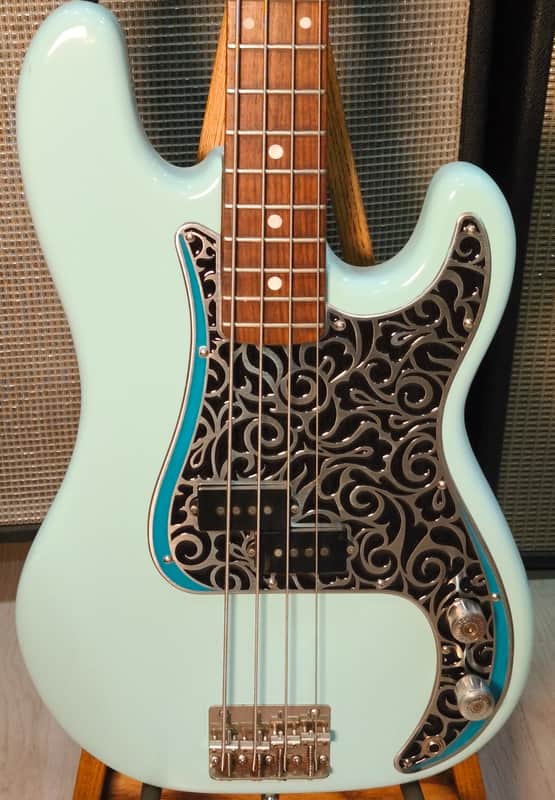 Greco Mercury Bass 1977 Daphne Blue Refin image 1