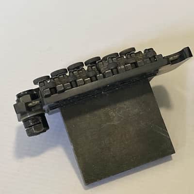 1980's Kramer Model Guitars Black Floyd Rose II Licensed Tremolo Guitar Bridge image 7