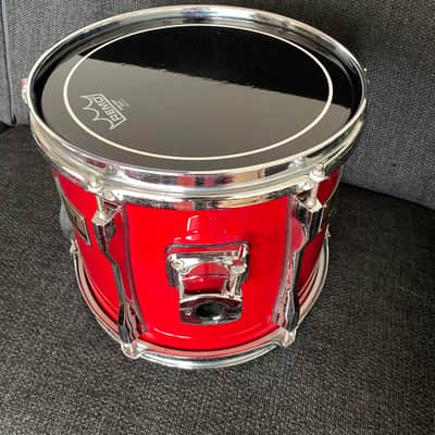Pearl BLX tom 12x10” 1989 - Sequoia red image 7