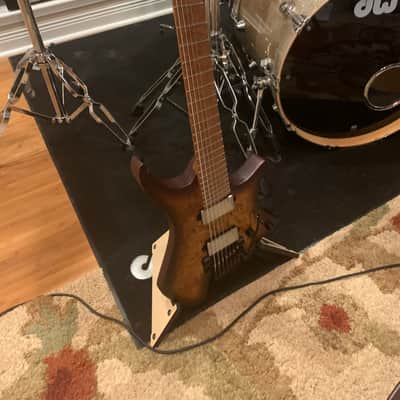 Strandberg Boden Original 7 Trem (Vintage Burst) Poplar Burl Electric Guitar image 9