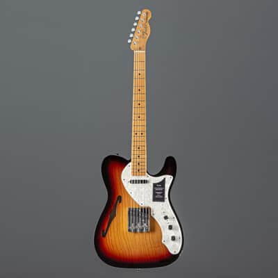 Fender Vintera II '60s Telecaster Thinline MN 3-Color Sunburst - Electric Guitar image 2