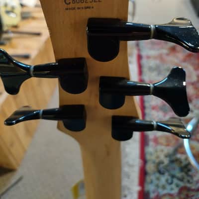 Mint 90's Ibanez SR405 5 String Bass Natural Gig Bag Free Shipping! image 3