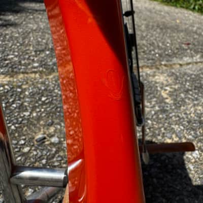 Fender Stratocaster Deluxe 2002 - Capri orange image 11