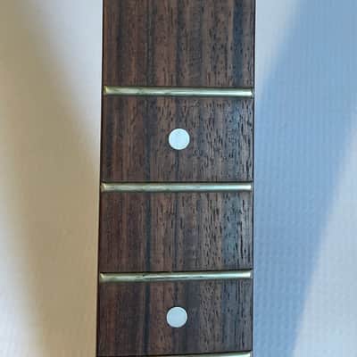 2001 Made in Japan Fujigen Ibanez RG570 Wizard 24 Fret Guitar Neck Floyd Ready Bubinga Stripe image 10