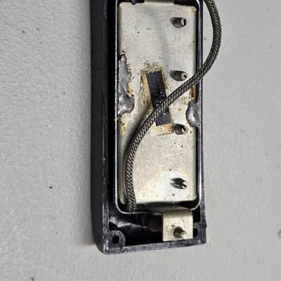 1960s Gibson Mini Humbucker For EB-3 / EB-2D - Pat # Decal - Complete With Ring image 2