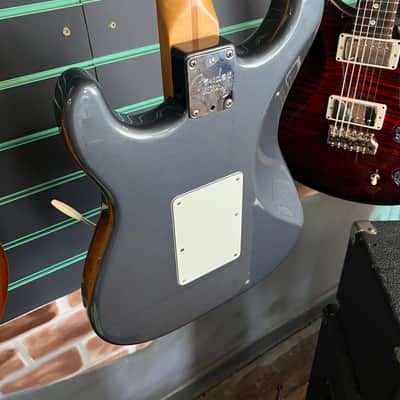 Fender American Standard Stratocaster Charcoal Frost Metallic 2008 Electric Guitar image 10
