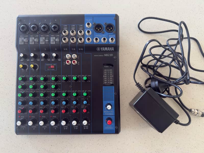 Yamaha MG10 10-Channel Analog Mixer image 1