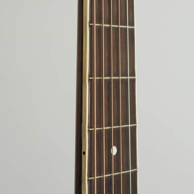 Kay Kraft  Jumbo Style A Acoustic Guitar,  c. 1932, black gig bag case. image 12