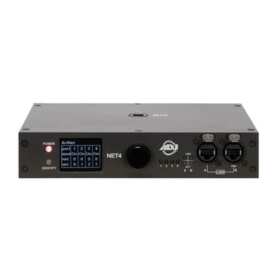 American DJ ADJ NET 4 RDM/ArtNet /sACN XLR RJ45 4-Port DMX Over Ethernet Node image 2