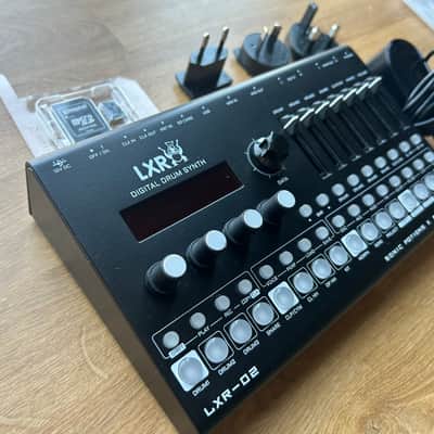 Erica Synths LXR-02 Digital Drum Synth 2021 - Black image 2