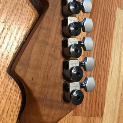 Warmoth Stratocaster Replacement Neck - Roasted Flame Maple - Ebony image 3