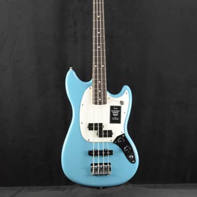 Fender Player II Mustang Bass PJ Aquatone Blue Rosewood Fingerboard image 2