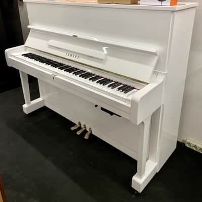 Yamaha PIANOFORTE VERTICALE U1 BIANCO + SILENT image 11