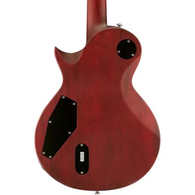 LTD EC-401QM See-Thru Black Cherry Sunburst image 2