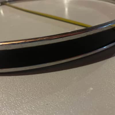 Unknown 22” Chrome Bass Hoop with Black inlay image 3