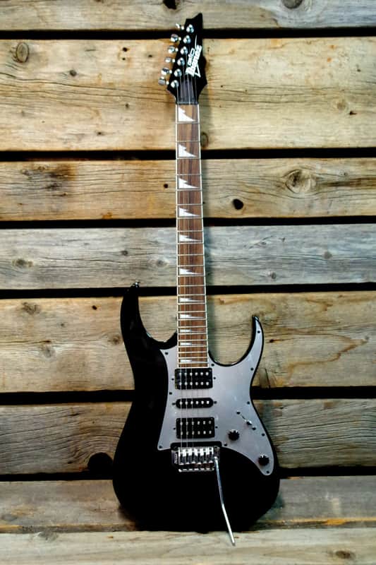 Ibanez GRG 150DX Black Night Electric Guitar | Reverb