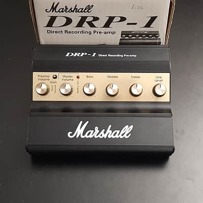 1994 - Boxed with Manual - Vintage Marshall DRP-1 1990s - Black Gold image 2