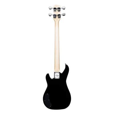 Stagg Silveray P Style Electric Bass Guitar, Black image 4