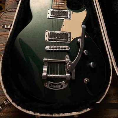 Reverend Contender RB 2022 - Metallic Emerald Green with Hardshell Case image 1