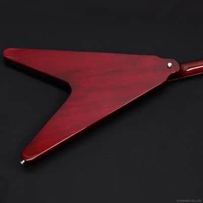 Edwards E-FV-120D Cherry Red, Flying V Style, Seymour Duncan Pickups, 2022 Brand New image 8