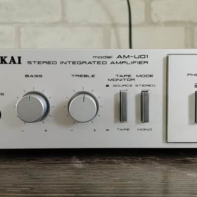 AKAI AM-U01 ✅Serviced Warranty Rare Vintage Stereo Integrated Amplifier 1980-81 image 8